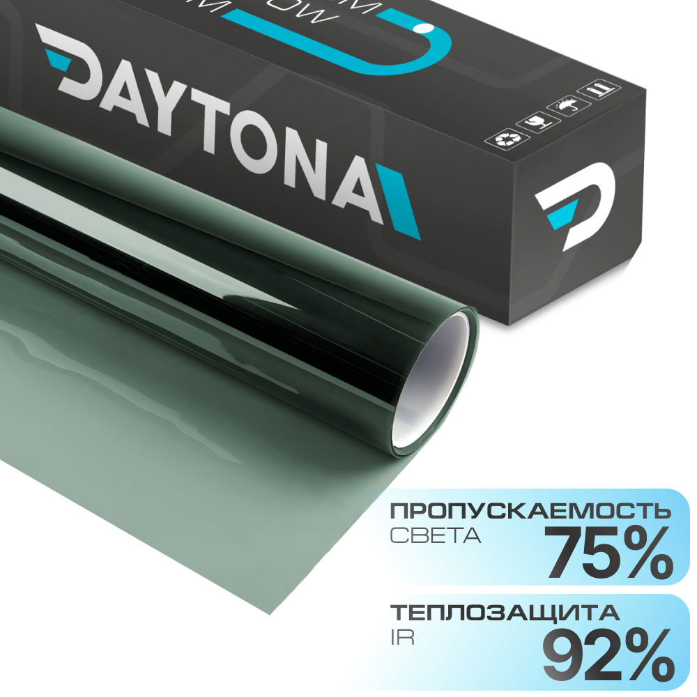 Атермальная тонировка зеленая DAYTONA SAR 75% IR90