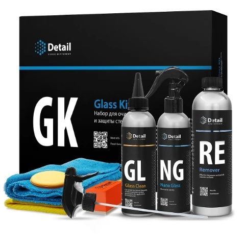 Набор для очистки и защиты стекла GK "Glass Kit"