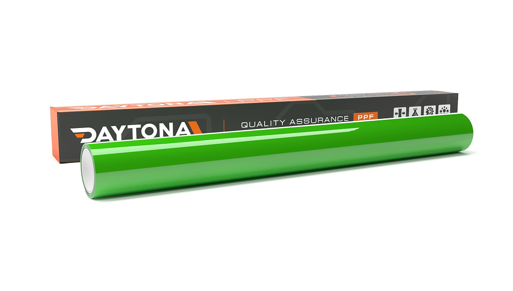 Глянцевая полиуретановая пленка Тропический Зеленый DAYTONA PPF S200 Lizard Green