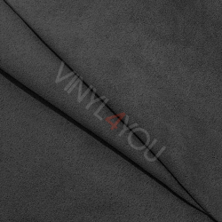 Алькантара без клея темно-серая